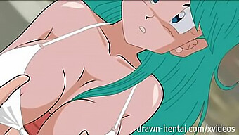 Dragon Ball Z Hentai: Bulma I En Trekant