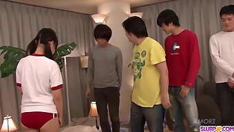 Ryo Asaka Receives Oral And Facial From Group