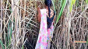 Young Amateur Couple Gets Kinky In The Sugarcane Field