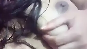 Desi Teen'S Handjob And Nipple Play