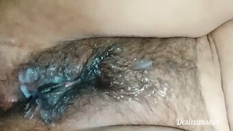 Chica India Experimenta Sexo Duro Y Corrida Facial En Su Coño Peludo