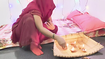 Dirty Talk And Brutal Sex With Indian Bhabhi On Diwali