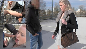 Outdoor Sex And Mouth Cumming In Public