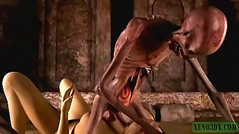 Monster Porn Horrors In 3d: Horny Guardian Of The Graveyard