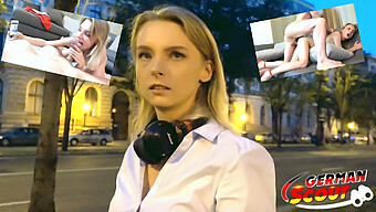 Niemiecka Modelka Candy Zamienia Się W Dziką Sesję Seksu.