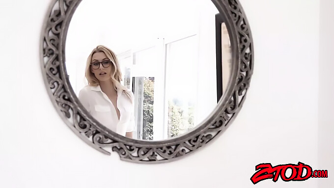 Alexa Grace, Een Prachtig Blond Schoolmeisje, Ervaart Intense Penetratie