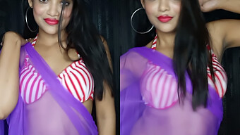 Gorgeous Indian Babe Rekha Boi Auditions With A Sensual Bikini Striptease