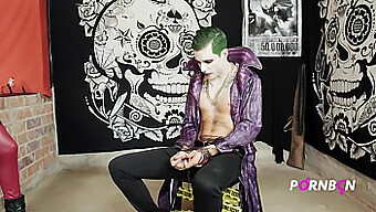 Spanish Harley Quinns Engage In Lesbian Sex With Joker