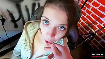 Mihanika'S Petite Frame And Natural Beauty Shine In Big Cock Blowjob Video