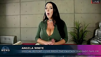 Sensual Massage Leads To Passionate Lesbian Encounter Between Lena Paul And Angela White