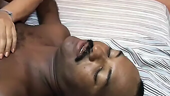 African-American Woman Arousing Lust For Sizable Black Penis, With Explicit Oral And Cumshot Scenes