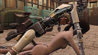 Hentai Video Features Fallout 4'S Robot Companion In Erotic Encounter