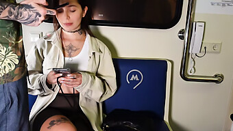 Young Russian Girl Gets Analed And Cummed On In Train