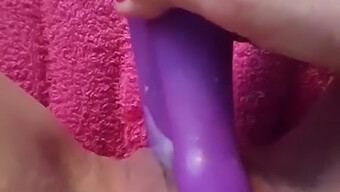 European Girl Indulges In Vibrator Pleasure