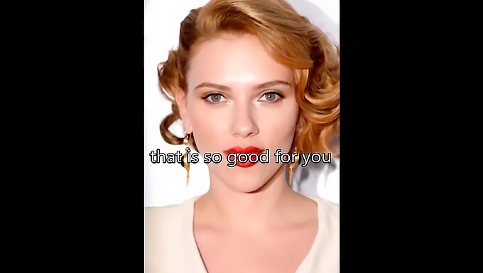 Βίντεο Voice-Over Διασημοτήτων Με Τη Scarlett Johansson Και Τη Φυσική Της Ομορφιά