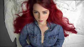 Redhead Teen'S Intense Pleasure And Pain In Pov