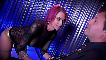 Anna Bell Peaks Gives A Sensual Striptease And Blowjob In This Steamy Video.