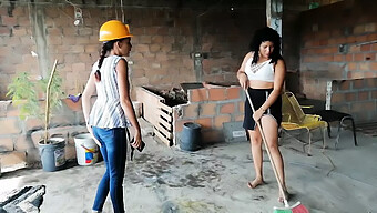 Saggy Tits And Big Ass Latina Seduces Construction Engineer For Sex