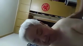 Elderly Asian Couple Enjoys Mature Sex