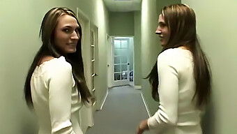 Brunette Twins Pleasure Themselves Together