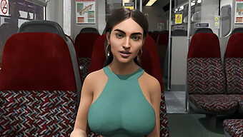 Experience The Intense Passion Of A 3d Train Encounter With A Seductive Indian Bhabhi