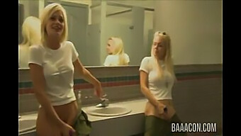 Blonde Bombshells Jesse Jane And Riley Steele In A Mind-Blowing Oral Threesome