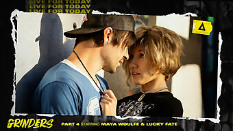 Maya Woulfe Et Lucky Fate Dans La Partie 4 De Grinders